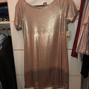 Sequin ombré dress